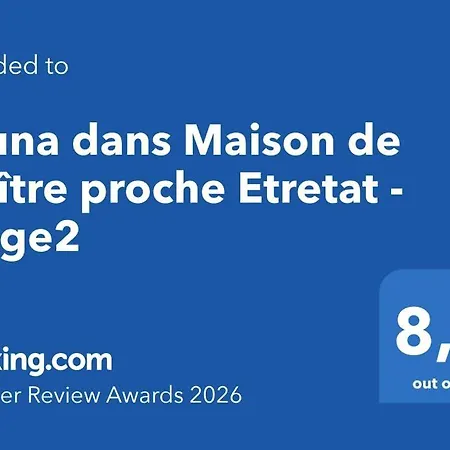 Sauna Dans Maison De Maitre Proche Etretat -etage2 * Rolleville