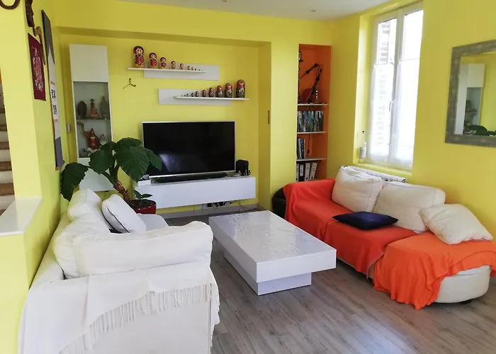 Sauna Dans Maison De Maitre Proche Etretat -etage2 Homestay